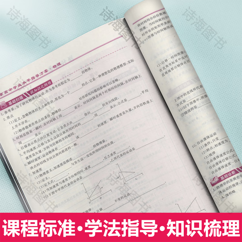 2025北京合格考 北京高中学业水平指导方案语文数学英语物理化学生物历史地理政治等自选水平测试北京高中会考核心 语文