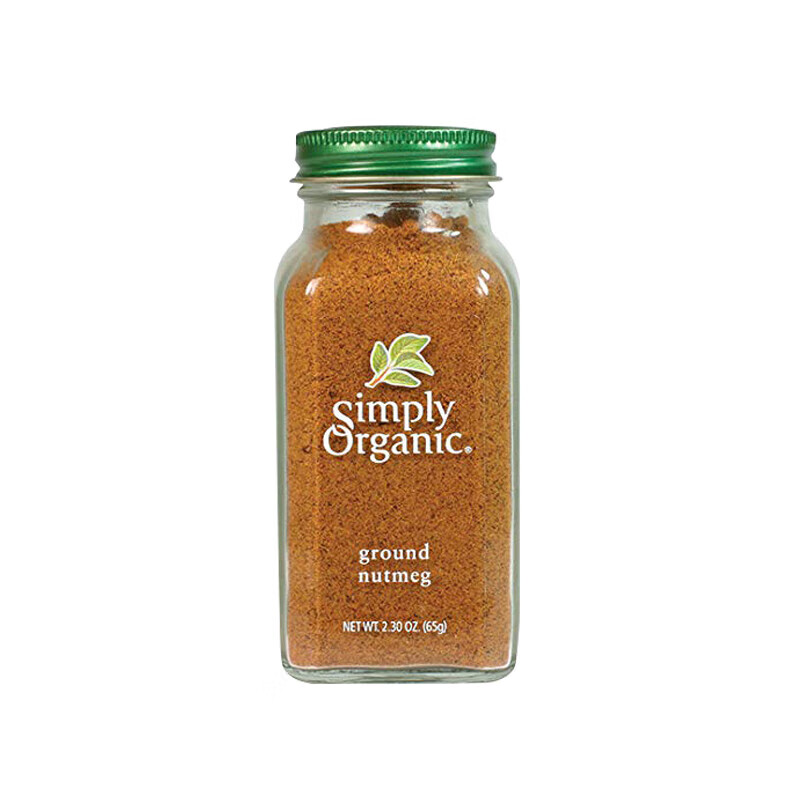 京铭程豆蔻粉肉蔻粉香料玉果simplyorganic nutmeg调料健身 美国顺丰