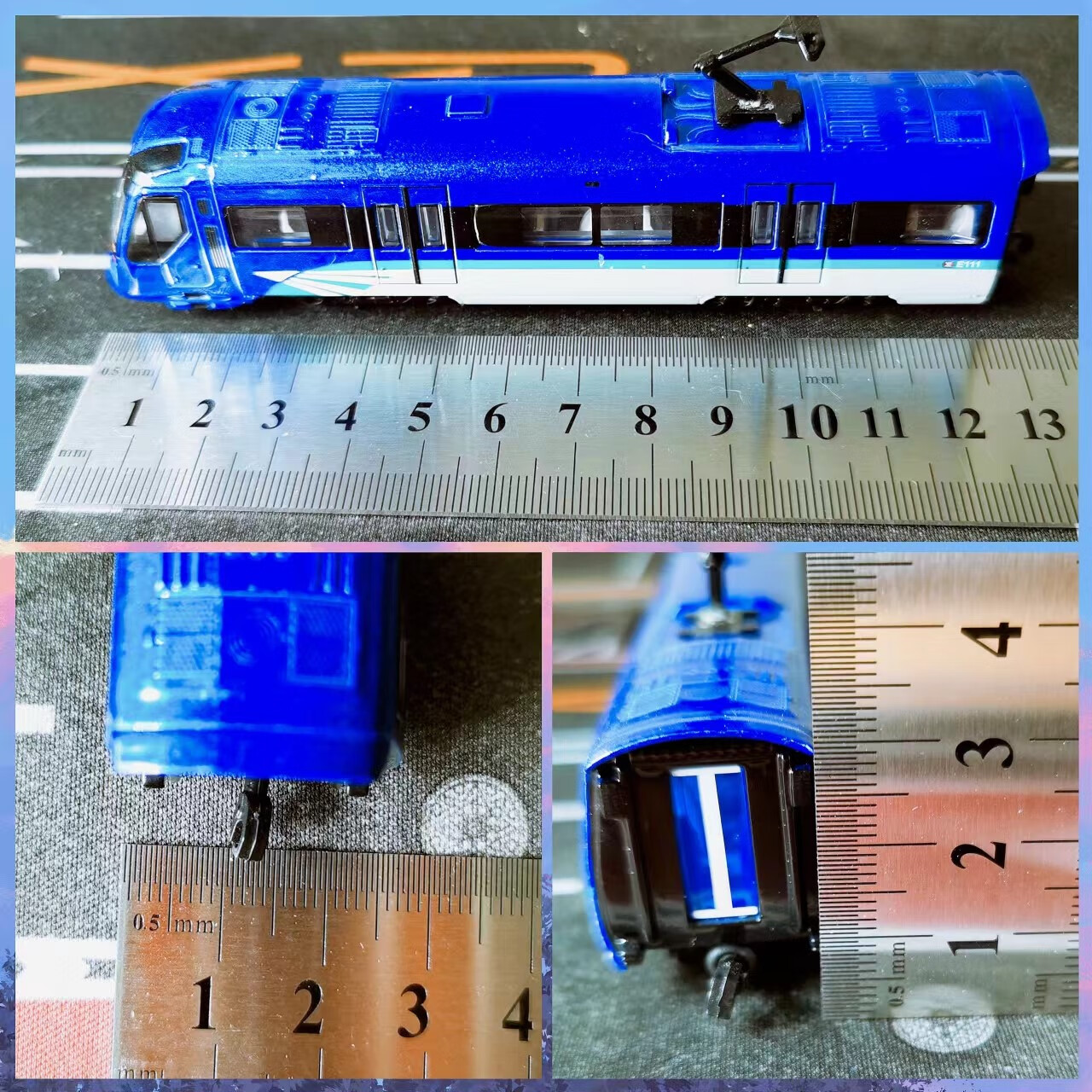 burjuman地铁模型mtrtiny微影 mtr港铁 香港轻轨动感号东铁红碪机场