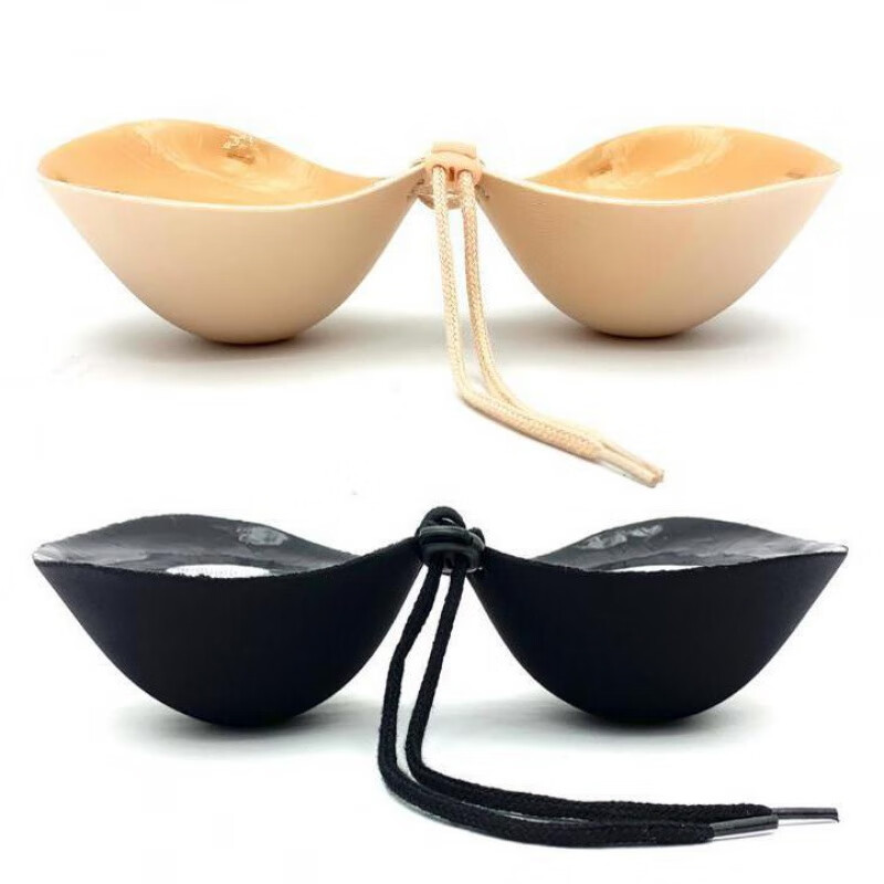 用胸贴小胸平胸专用超厚硅胶文胸插片乳贴伪娘聚拢显胸大乳贴隐形 肤