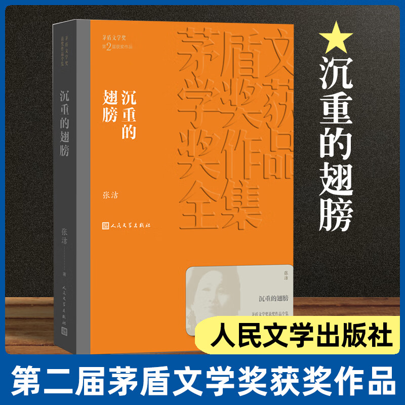 沉重的翅膀 张洁著 茅盾文学奖获奖作品全集课外阅读 书目 中国现代当代长篇小说经典文学 文化哲学文学