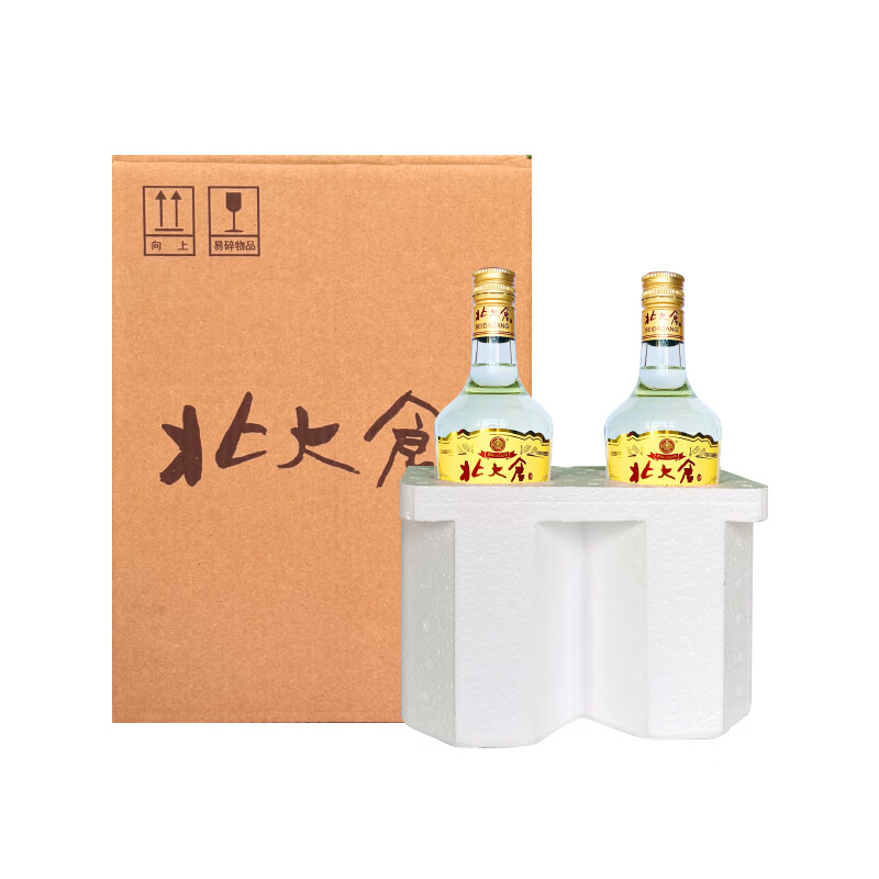 北大仓50度部优经典1984酱香型白酒630ml*2瓶双瓶装独立包装绿色食品 50度 630mL 2瓶