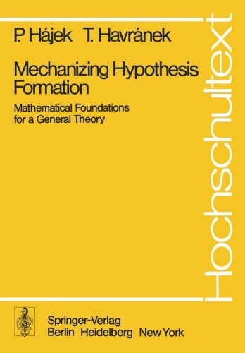 预订 mechanizing hypothesis formation