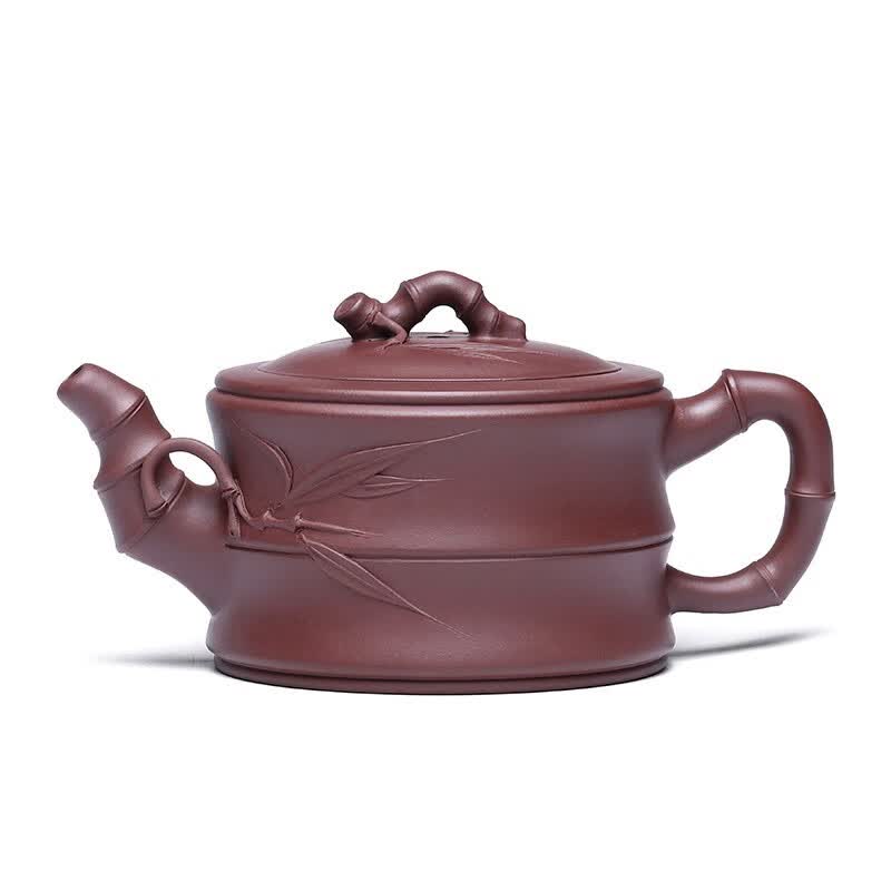 藏壶天下宜兴紫砂茶具泡茶壶竹节壶纯手工紫砂壶一品竹段