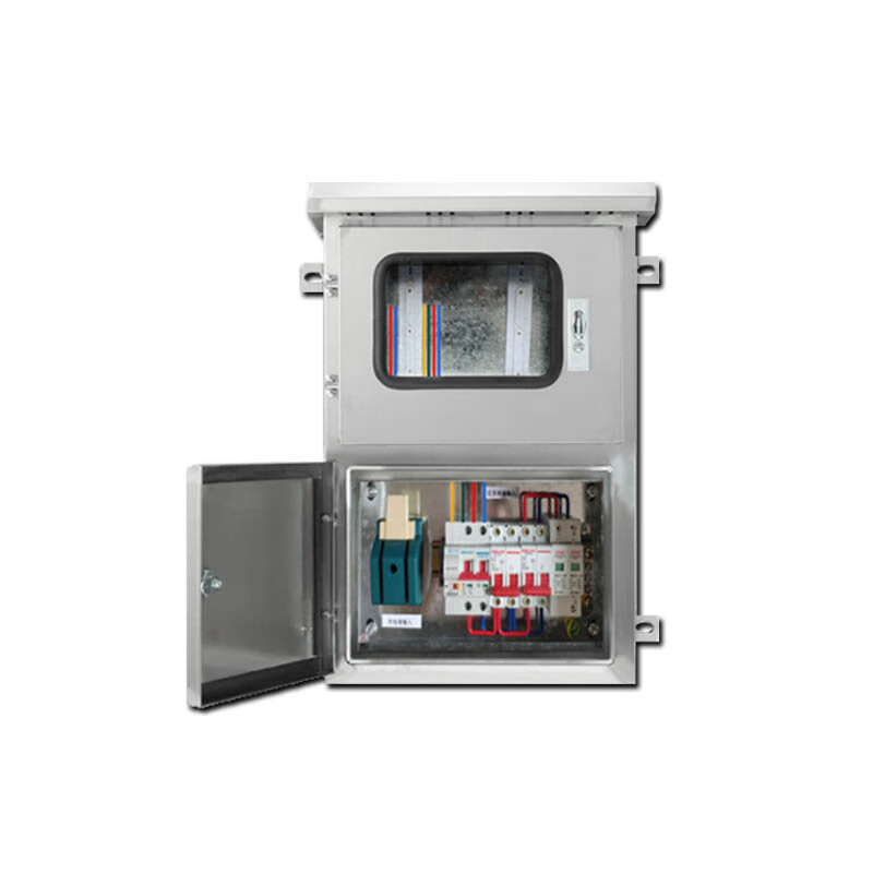 献瑜室外防水三相电表箱太阳能光伏并网汇流配电箱单相不锈钢计量控制