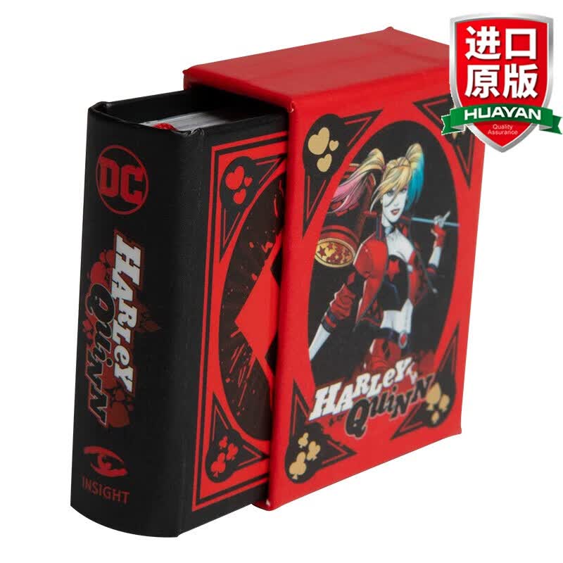 DC Harley Quinn Tiny Book 英文原版 DC小丑女哈利·奎恩 精装小书 英文版 进口英语原版书籍