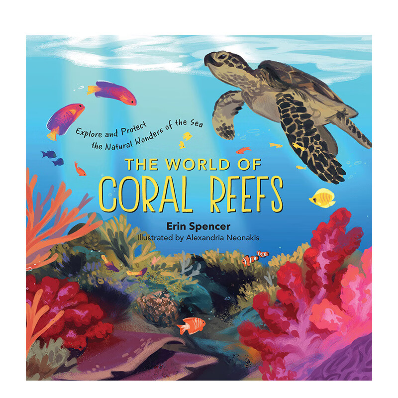【现货】珊瑚礁世界 world of coral reefs 儿童科普书籍 英文原版