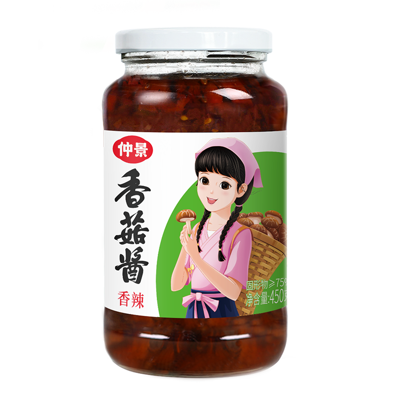 仲景香辣香菇酱调味酱：品质保证，性价比超高！