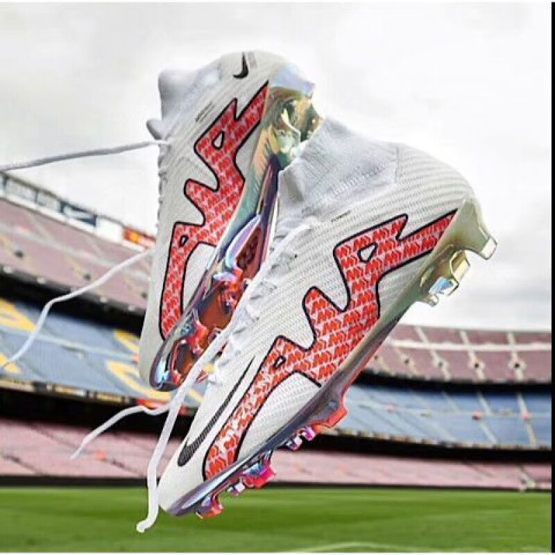 bqbt新款刺客15代高低帮fg钉足球鞋c罗cr7同款世界杯姆巴佩fg钉足球鞋