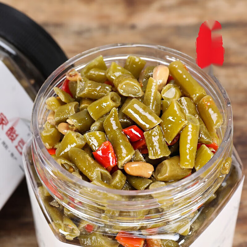 速缘乐酸豆角湖南下饭菜腌制泡菜咸菜农家自制罐装香辣小吃 酸豆角280