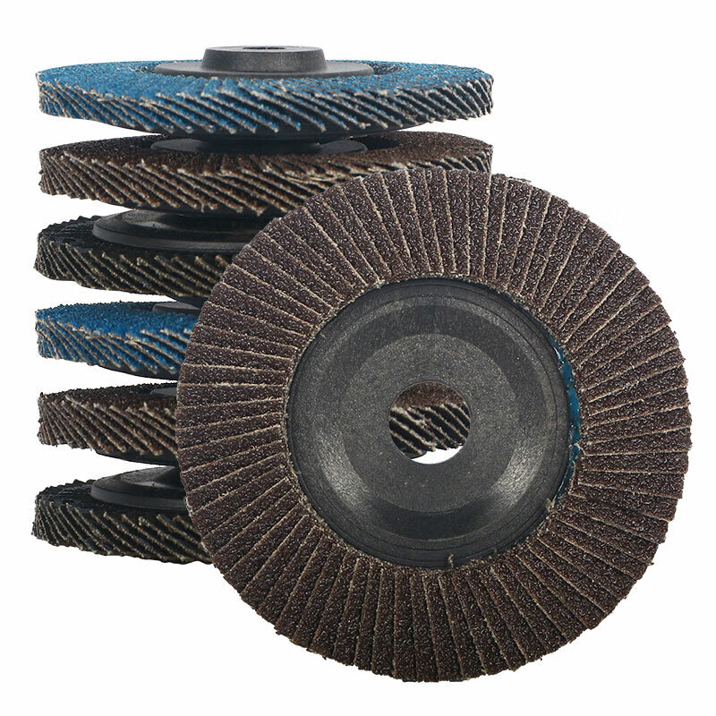 百叶片百叶轮除锈木工打磨片角磨机抛光片不锈钢砂轮片沙轮磨100 精品