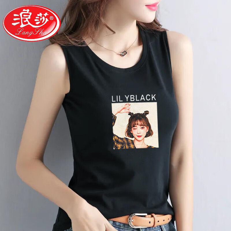 ���ڲ�������ɯ��LangSha����ɫС��������Ů2025�ļ��¿�����t��Ů���⴩�˶�����ڴ����� ��ɫ����Ů�� 3XL ����140-160��