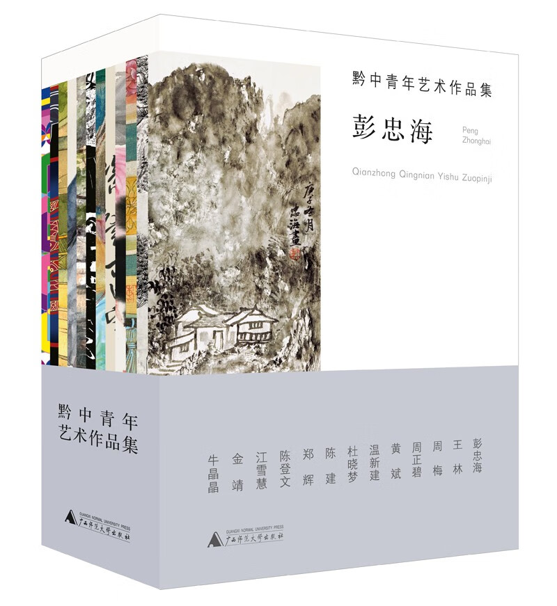 黔中青年艺术作品集(共13册)