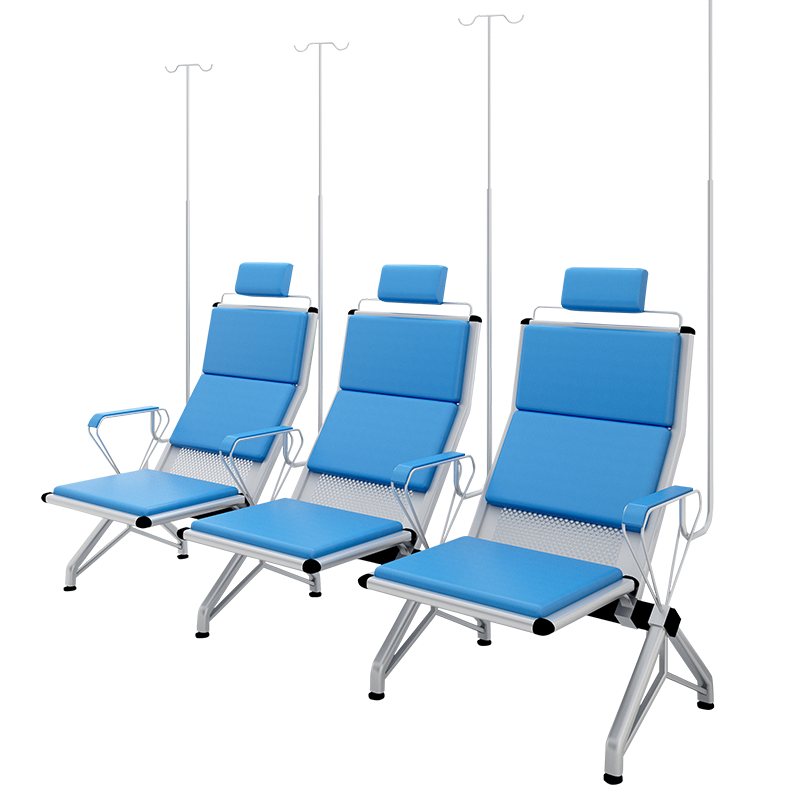 奈高机场椅连排椅输液椅连排三人位豪华软座吊针椅诊所吊瓶椅医院输液排椅
