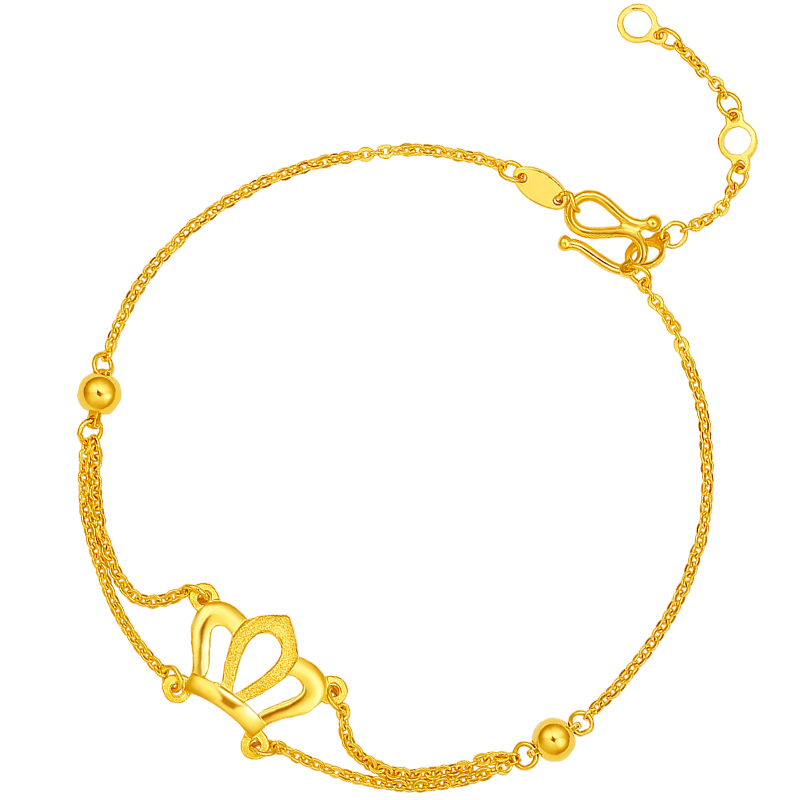 京东黄金手链/脚链价格走势及推荐