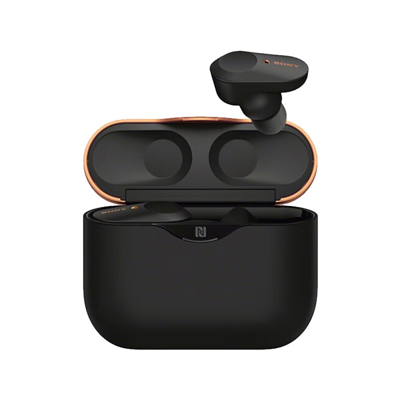 索尼（SONY）WF-1000XM3 真无线蓝牙降噪耳机 智能降噪 降噪豆 触控面板 苹果/安卓手机适用 黑色