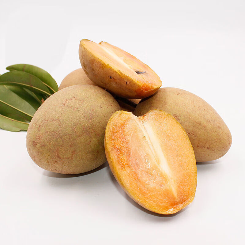 虎钢馋海南人心果人参果仙人果现摘3斤装 三亚新鲜水果果园现摘