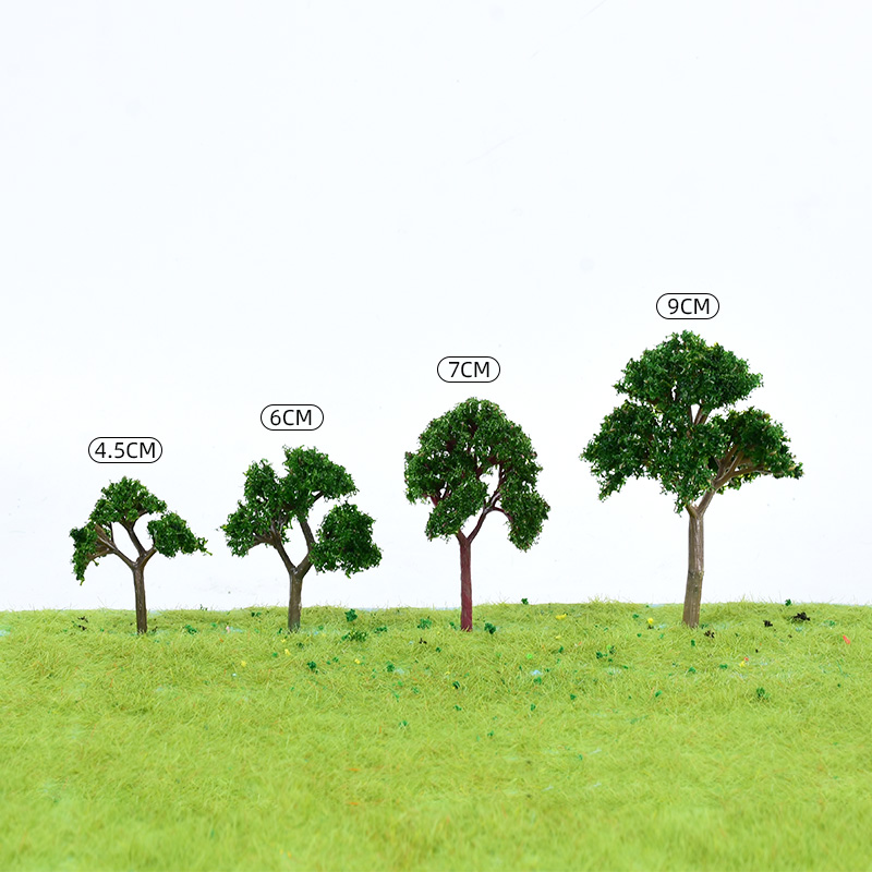 diy手工建筑沙盘模型材料微景观场景树仿真成品树树干三叉树模型 三叉