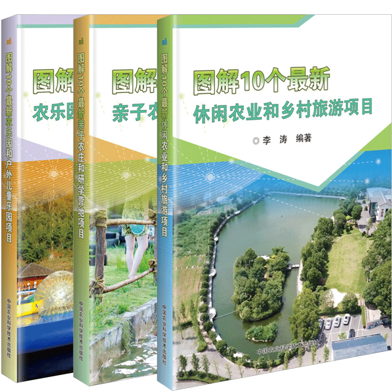 图解10个 新亲子农庄和研学营地项目+新休闲农业和乡村旅游项目+新农乐园和户外儿童乐园项目 预售
