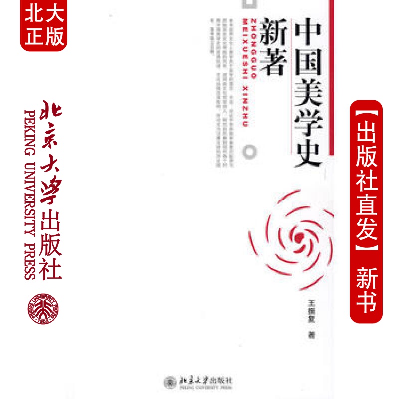 北大正版 中国美学史新著 北京大学出版社