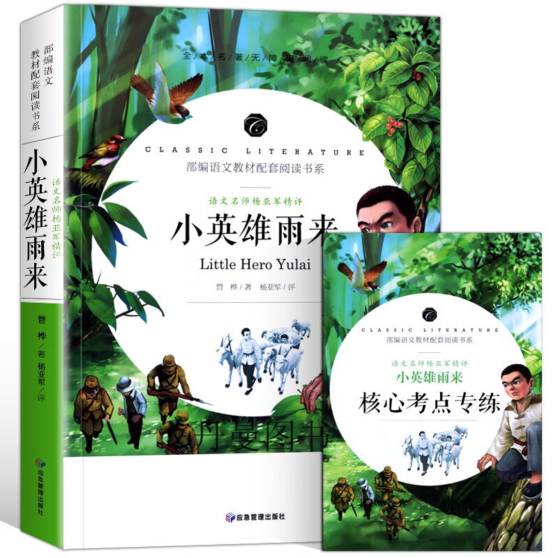 赠考点手册正版 小英雄雨来完整版 管桦全文中小学生青少年阅读