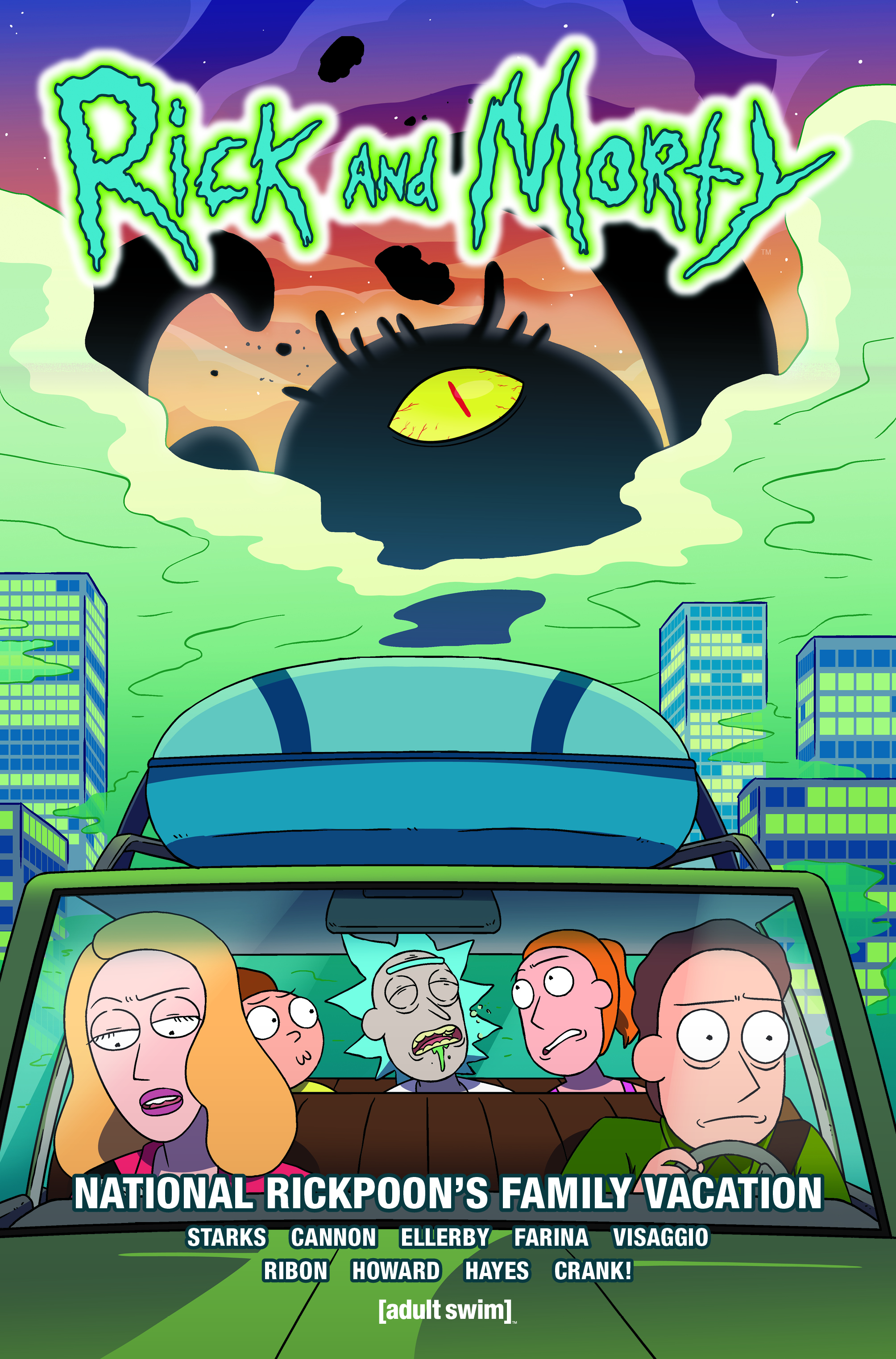 同名卡通动画 美国科幻情景喜剧 英文进口原版 /rick and morty vol 7