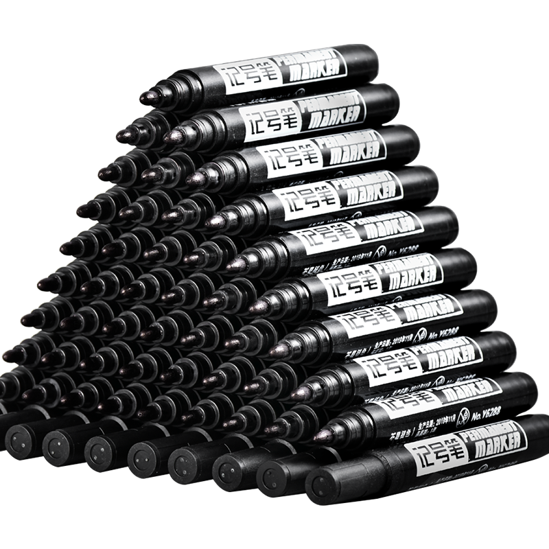 ���ڲ�����100֧��Ʒ�Ǻű� ���Դ�ͷ�ʴ�ͷǩ�ֱʴ������ٸɷ�ˮ����ɫ�������ר�û��ص��溣��ǩ���� 100֧������װ����ɫ