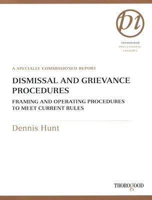 预订 dismissal and grievance procedures: framing and