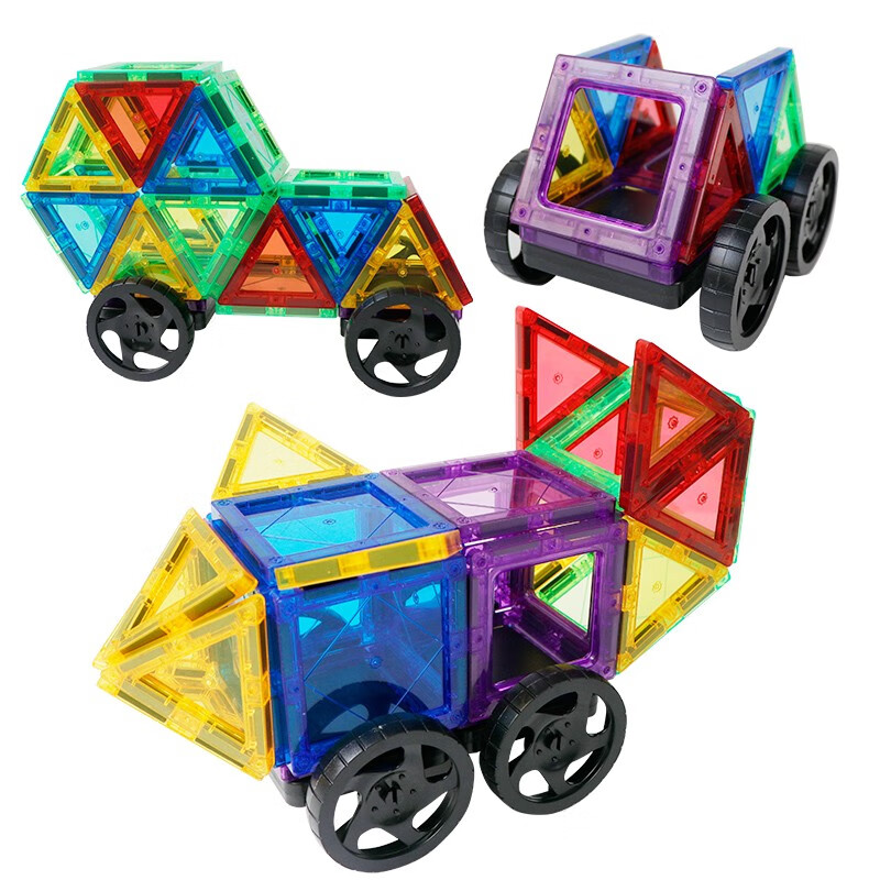 魔磁玩家磁力魔磁158彩窗95儿童玩具建构积木这个彩窗6.5的可以和普通磁力片混搭使用吗？