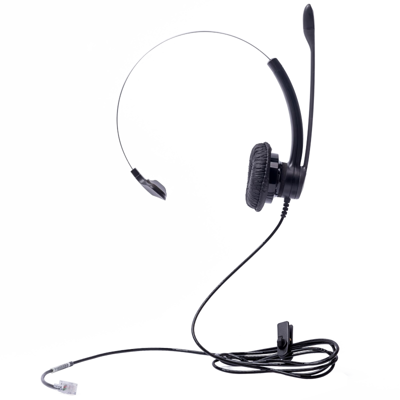 繽特力（Plantronics）Poly SP11-RJ9(AVAYA) 單耳客服耳麥 話務(wù)耳機(jī)  水晶頭直連AVAYA電話機(jī)