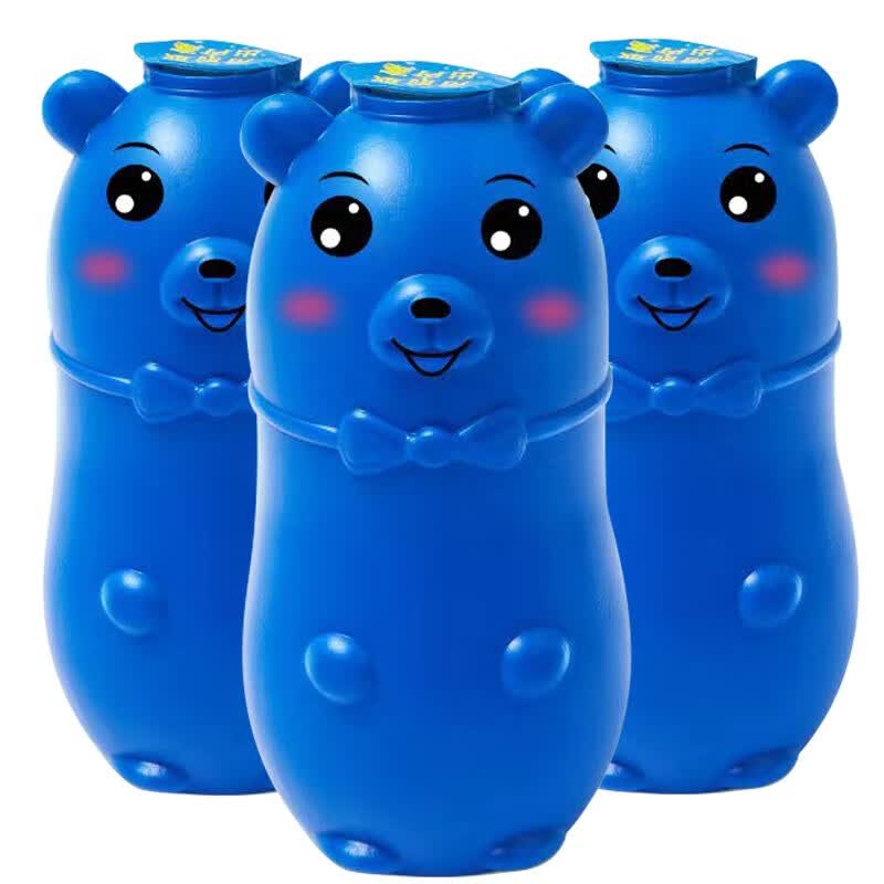 洁厕灵马桶水箱清洁剂洁厕宝卫生间厕所除臭去异味 3个装小熊蓝宝宝