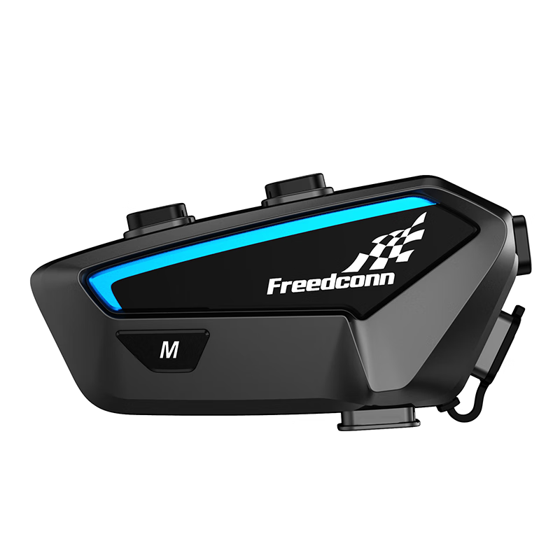 FreedConn路翼FX2代摩托车头盔蓝牙耳机全盔内置骑行骑手装备防水多人对讲