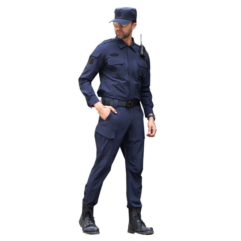 花乐集新款速干tbm教官服作训服执勤训练服套装男户外保安服作战救援