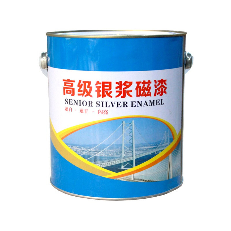 榆钦 银粉漆防锈漆银色油漆金属漆防锈漆栏杆铁门漆户外银漆银浆磁漆