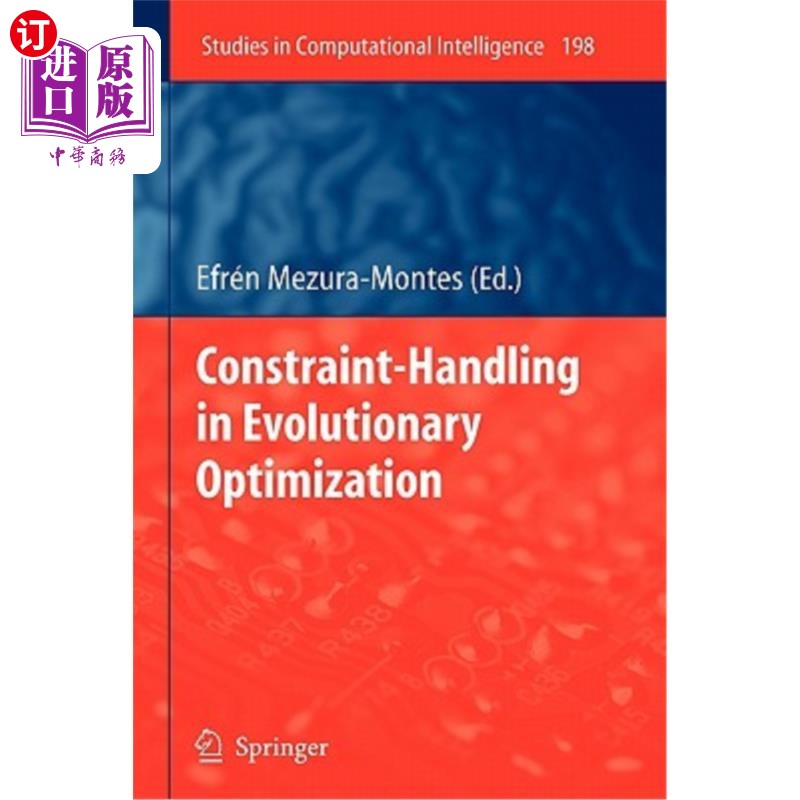 海外直订constraint-handling in evolutionary optimization 进化