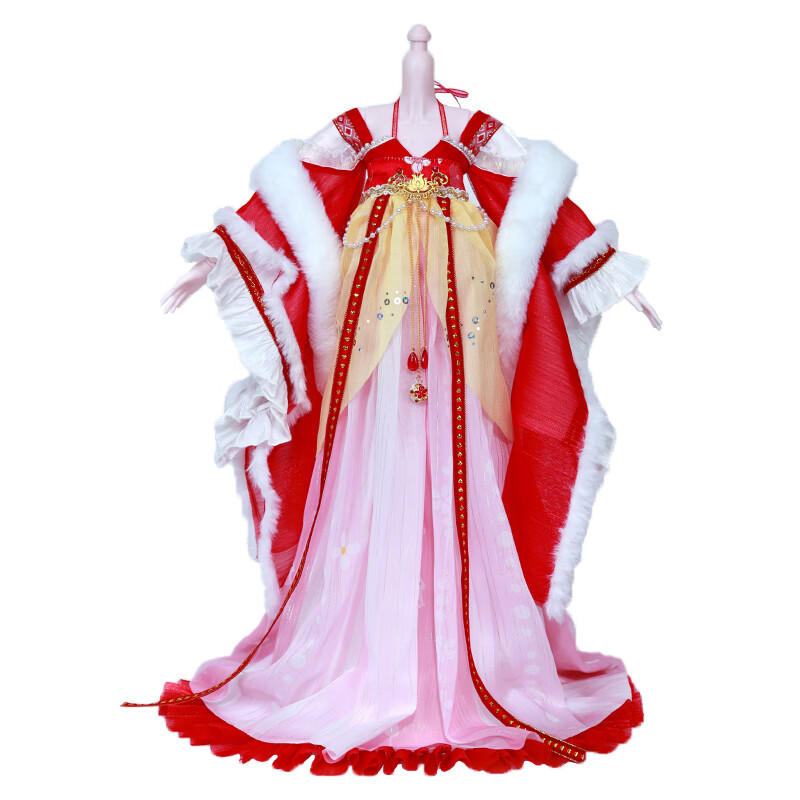 冰雪系列三分bjd娃娃换装衣服60cm古风娃衣古装国风服装汉服长裙 相思