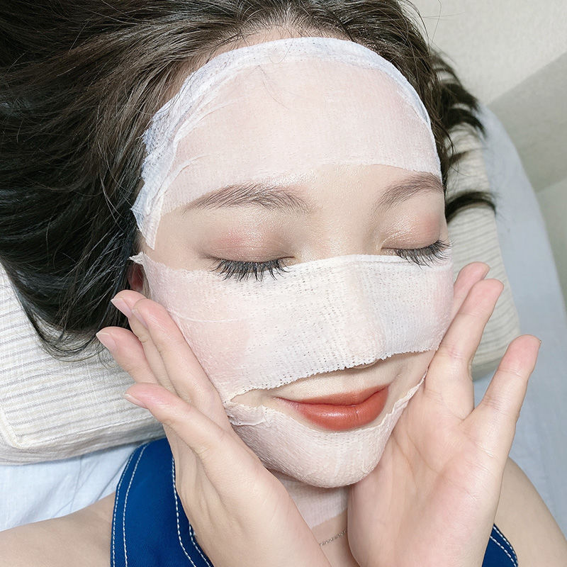 f化妆棉卸妆棉湿敷专用薄款可拉伸卸妆湿敷脸棉片省水222片古莎 可