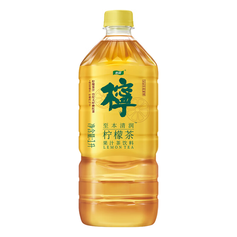 怡宝至本清润柠檬茶1L 单瓶