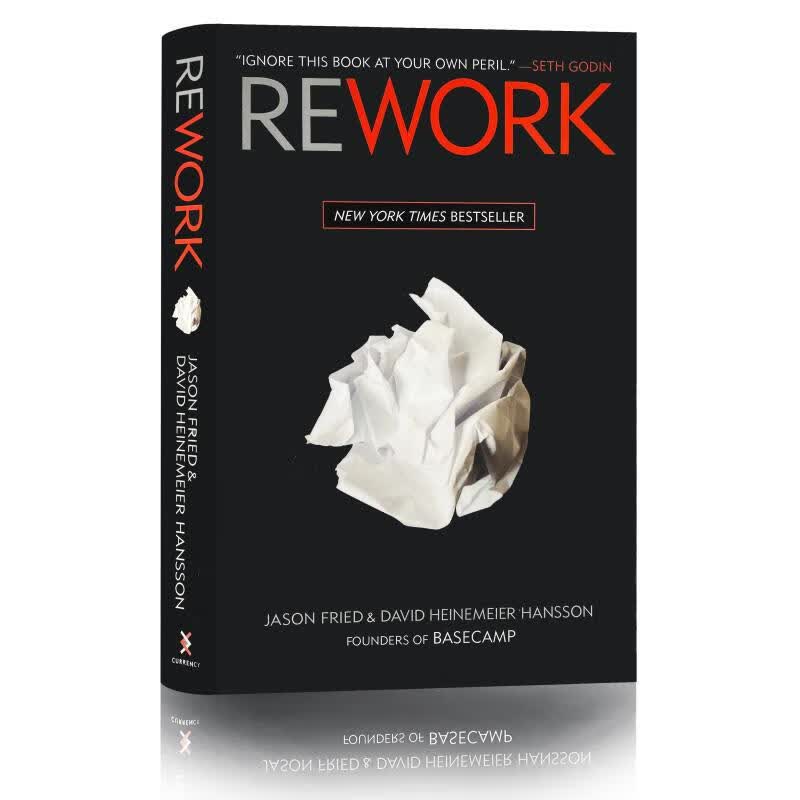 现货 重来:更为简单有效的商业思维 Rework