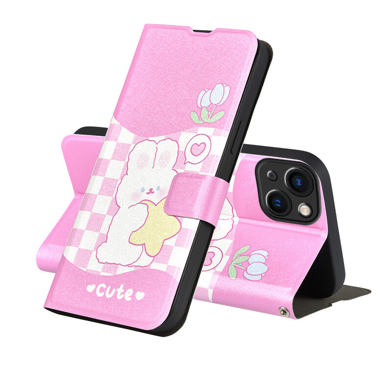 可爱全包防摔适用于小米红米 粉色-可爱小兔 小米civi 小米civi 1s