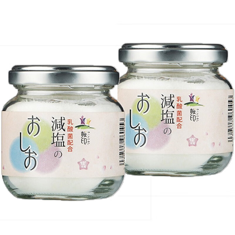 樱印 日本进口  宝宝盐零食食调味品 乳酸菌蘑菇乳酸菌盐2瓶套装 乳酸菌盐*2