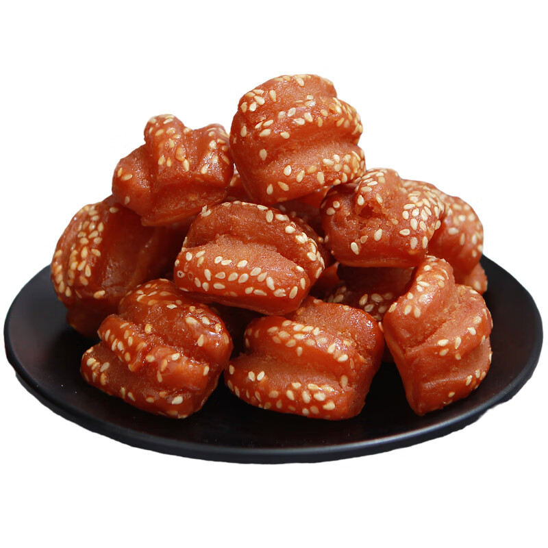 泰山富强河南特产蜜三刀蜜麻条蜜翻花老式手工传统糕点心油果散装零食