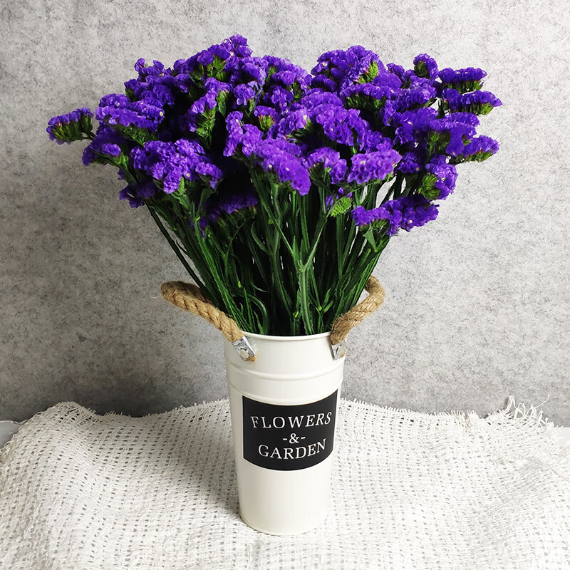 爱满云南勿忘我干花鲜花摆件客厅装饰真花插花满天星花束节日生日搭配