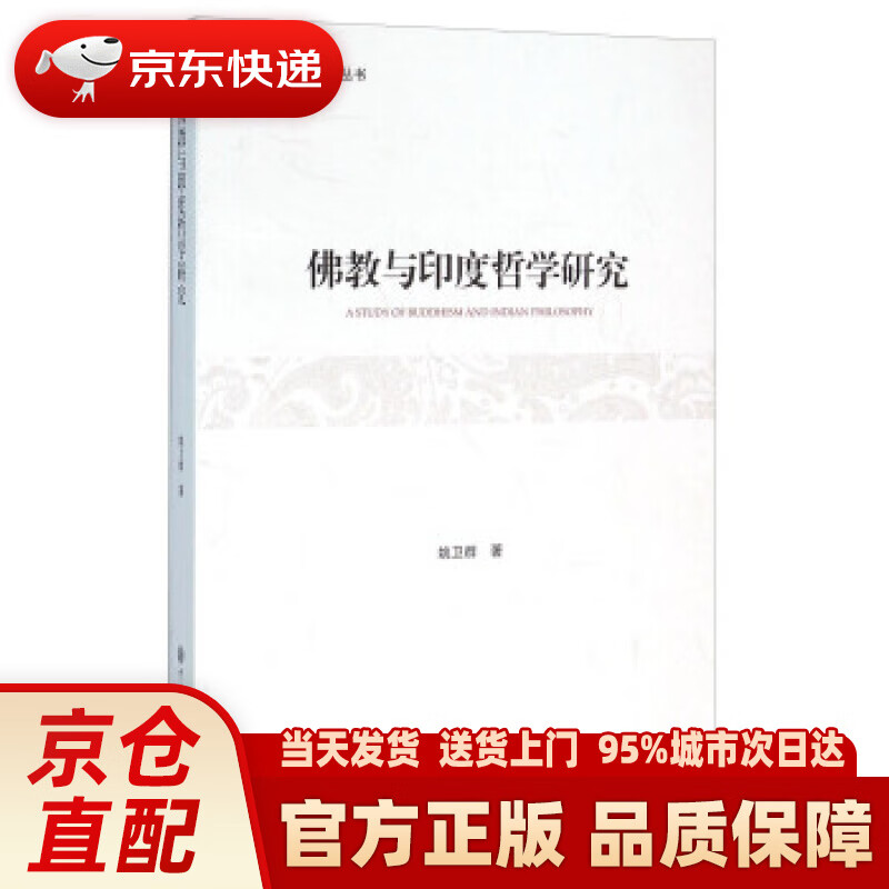 【正版图书】佛教与印度哲学研究 姚卫群 著 中国大百科全书出版社