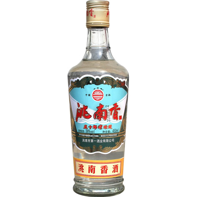 洮南香 纯粮食五十年老味道白酒 38度450mlx1瓶