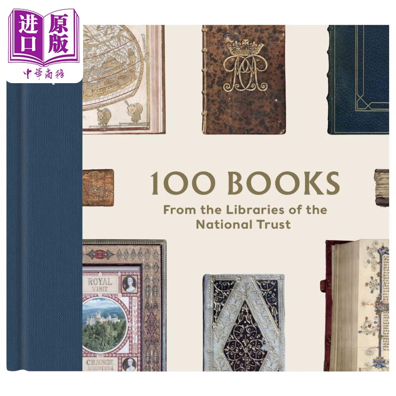 100 books from the libraries 进口图书 来自国家信托图书馆的 100