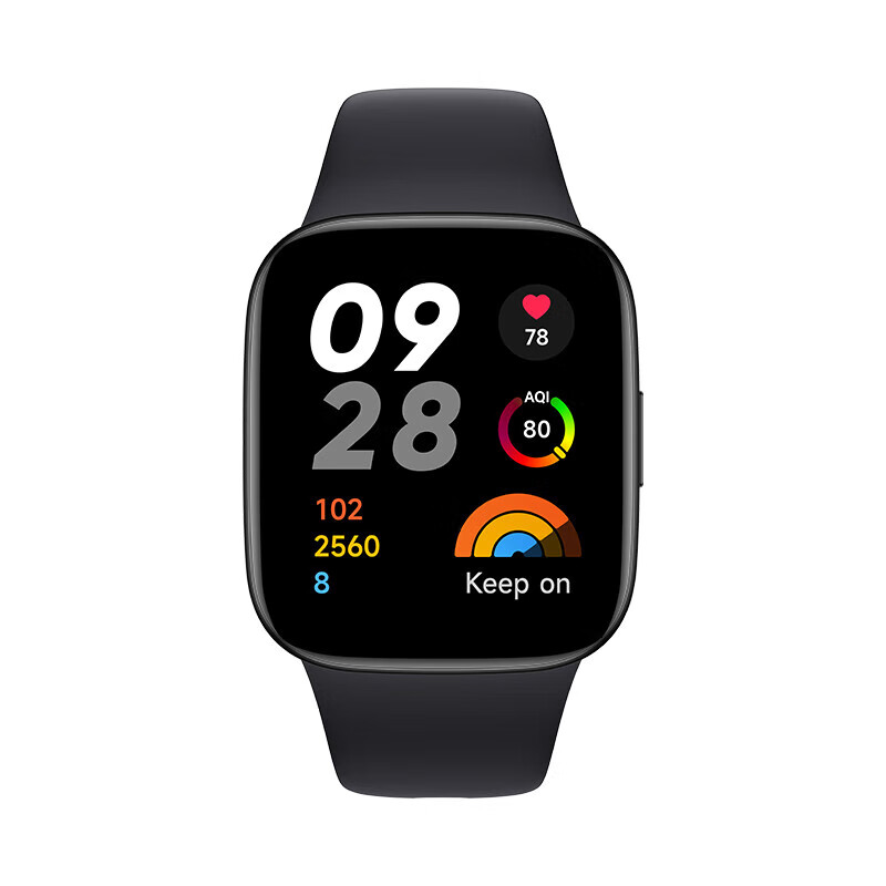 Xiaomi 小米 watch3 智能手表 典雅黑 血氧检测 蓝牙通话