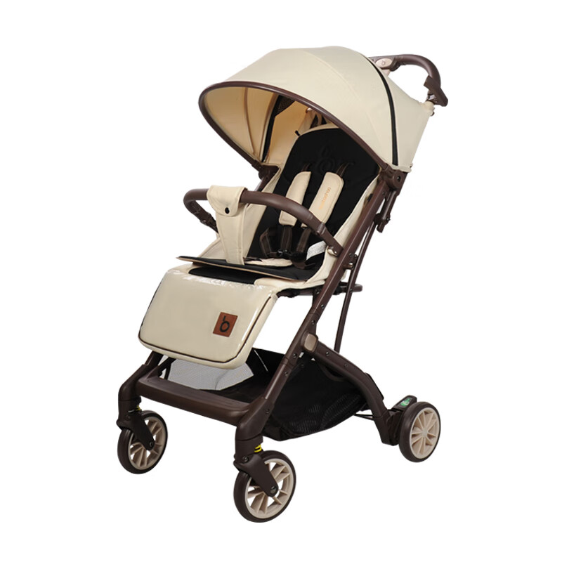 宝宝好婴儿推车qz1高景观可坐可躺轻便折叠伞车儿童手推车婴儿车 焦糖