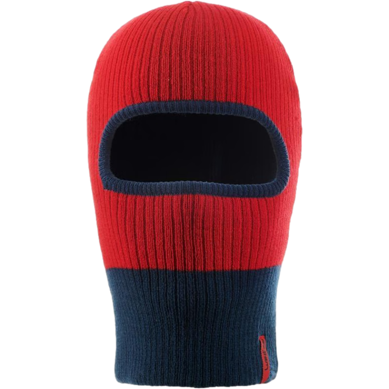 DECATHLON 迪卡侬 头套儿童防风保暖滑雪骑行全脸蒙面面罩WEDZE2红-蓝色-头围48-52cm-2356818