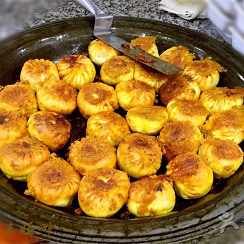 虎钢馋李记清真馆 牛肉煎包 老七家湾 2只装 清真面点早餐 南京特色